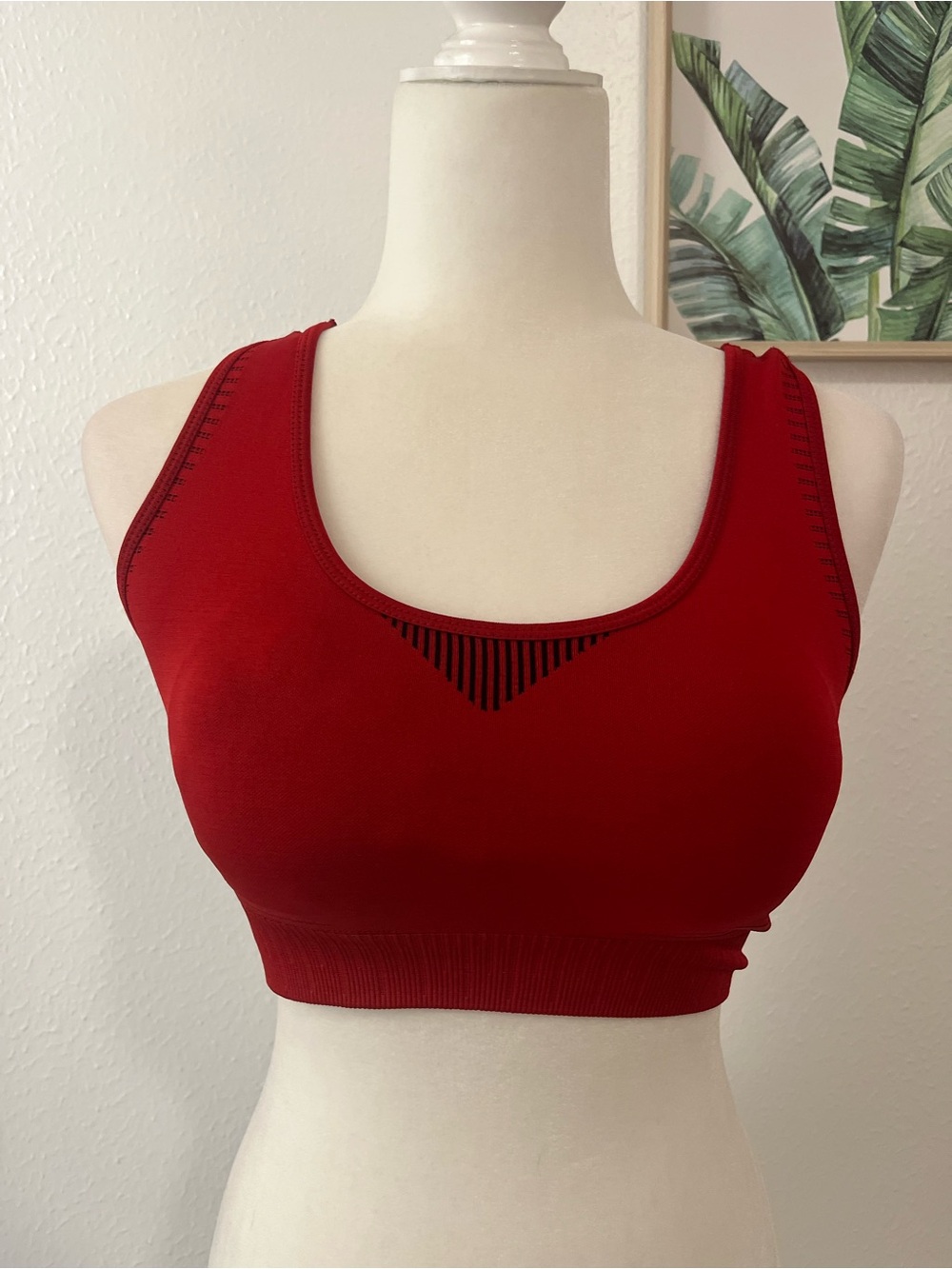 Solid Seamless High Stretch Sports Bra - Picture 1 of 3